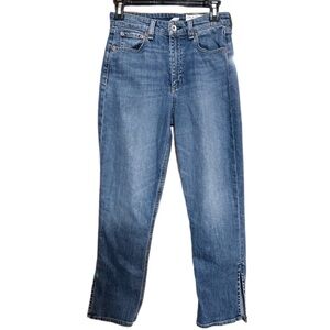 Rag & Bone Jeans Nina High-Rise Womens Julienne Ankle Slits | Size 26